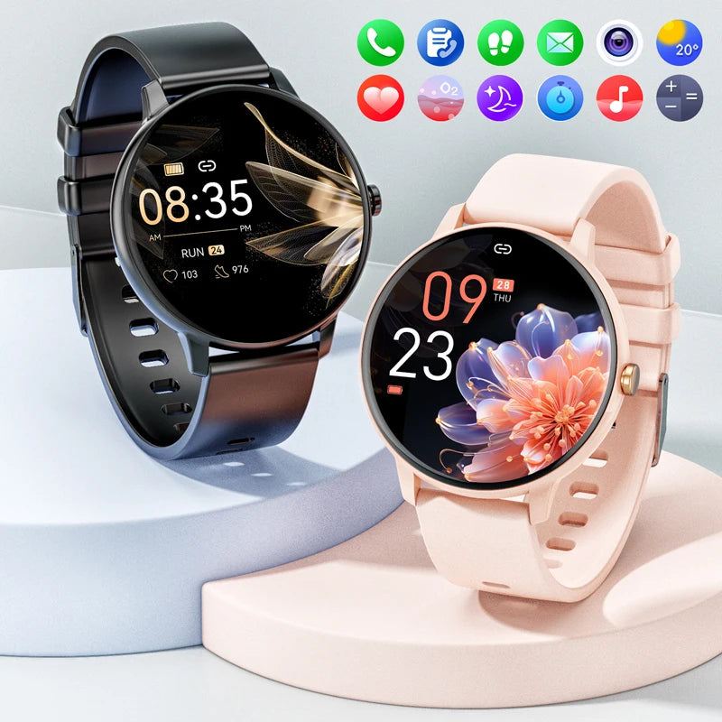 Karchilor 2024 Women's Smartwatch Bluetooth Call 1.39" Touch Screen, Waterproof Fitness Tracker