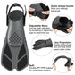 Adult Snorkeling Swim Fins - Comfortable & Lightweight Outdoor Sports Gear