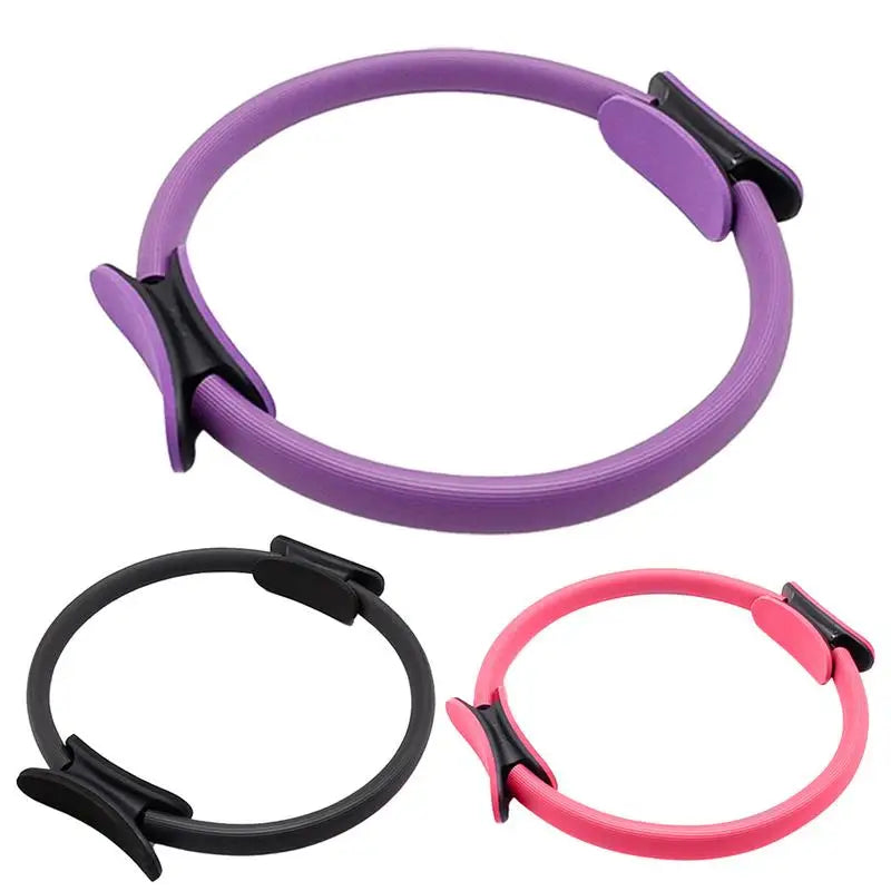 Yoga Fitness Ring Pilates for Toning Arms – Resistance Elasticity Exercise Ring for Women & Girls