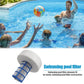 Copper Silver Ion Pool Ionizer - Solar Powered Water Purifier for Swimming Pools & Tubs