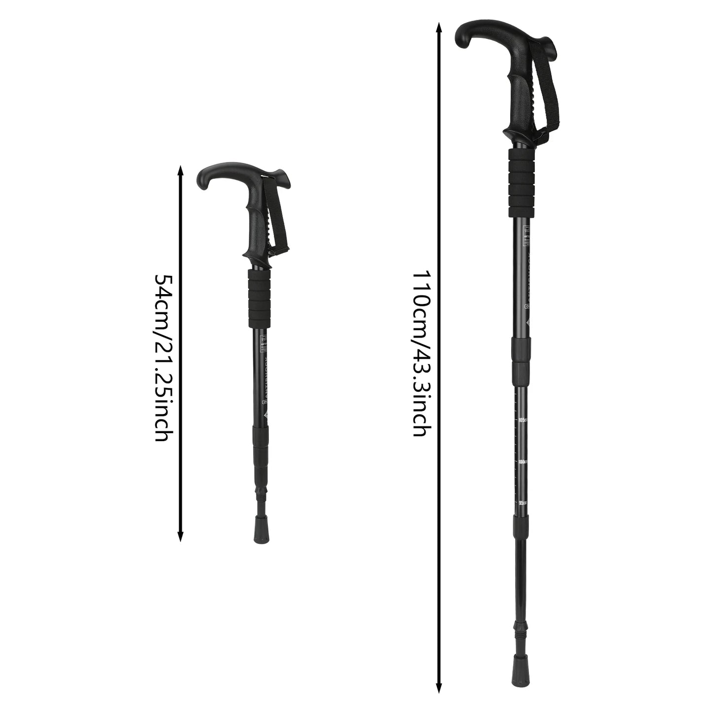 MIAO-US Telescopic Hiking & Trekking Pole – Lightweight & Adjustable