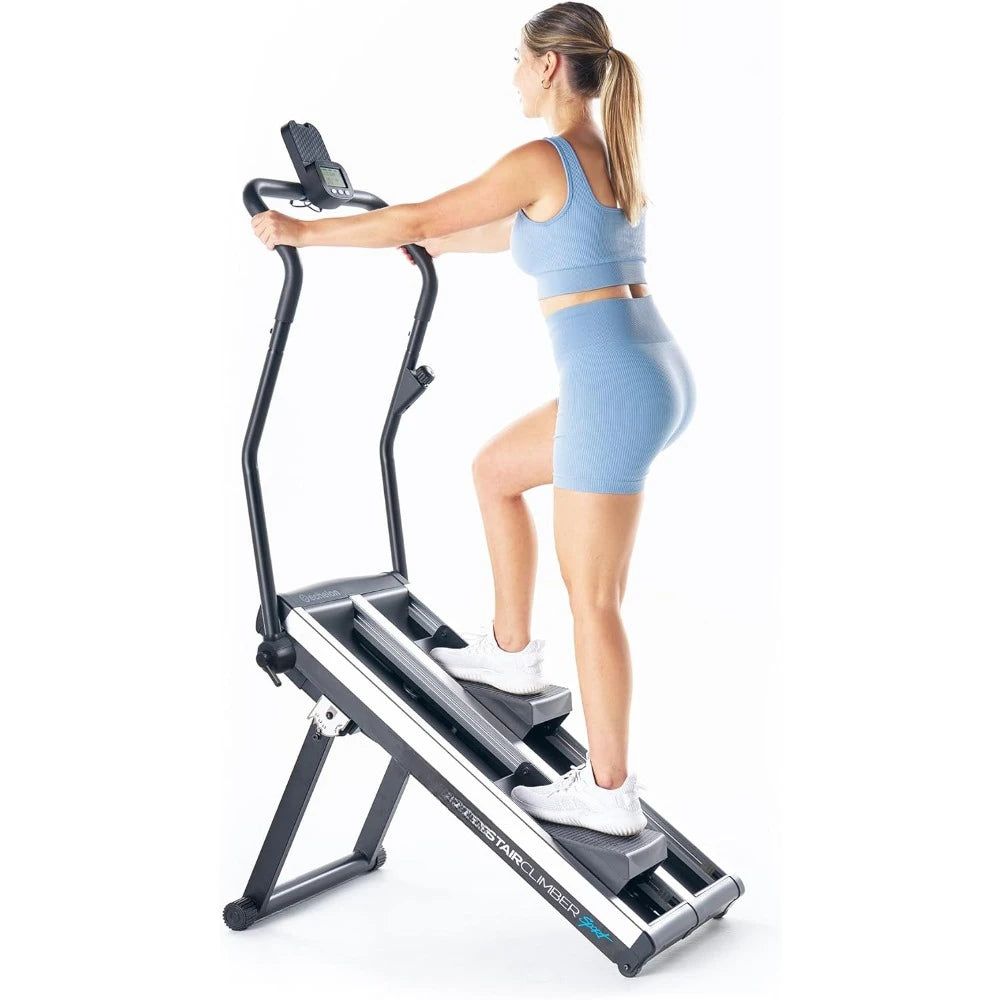 Stair Stepper for Home – Stair Climber Exercise Machine with Bluetooth & 3 Monitors