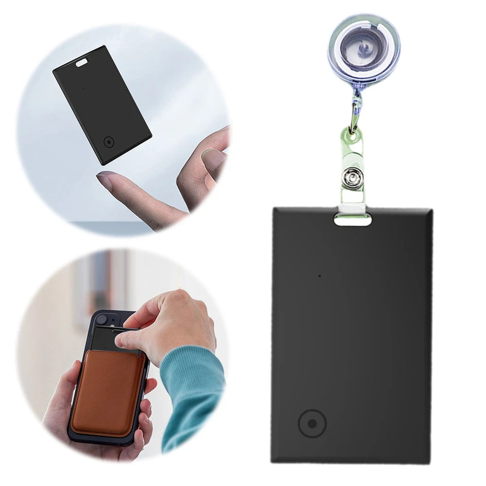 Smart Bluetooth Wallet Tracker Card - Compatible with Apple Find My