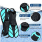 Adult Snorkeling Swim Fins - Comfortable & Lightweight Outdoor Sports Gear