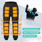 2024 Winter Heated Thermal Hiking Pants with USB Electric Heater, 18 Zones Ski Wear