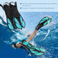 Adult Snorkeling Swim Fins - Comfortable & Lightweight Outdoor Sports Gear