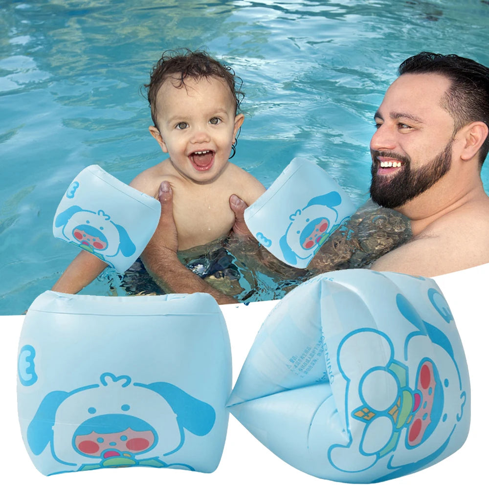 Cute Inflatable Pool Floats Arm Bands for Kids & Adults