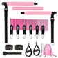 11pcs Portable Pilates Bar Exercise Kit for Home Workouts