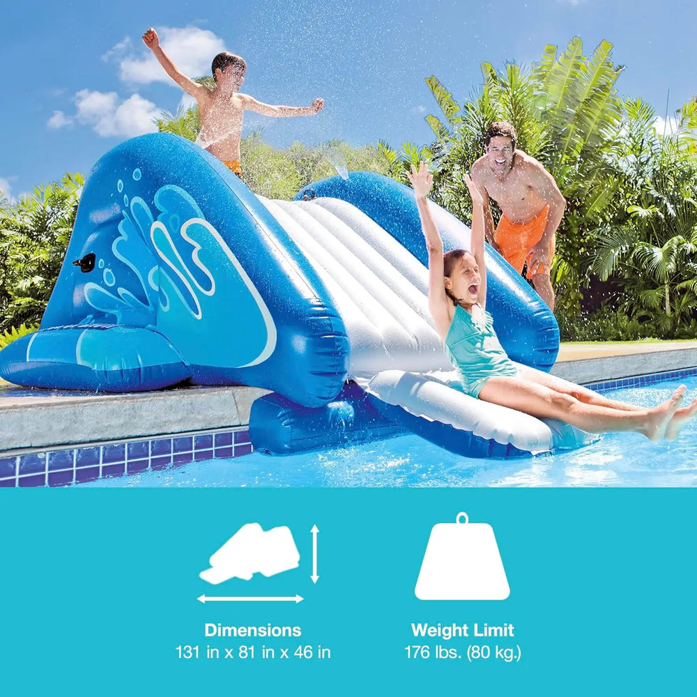 Intex Kool Splash Inflatable Water Slide for Pools – Durable & Fun