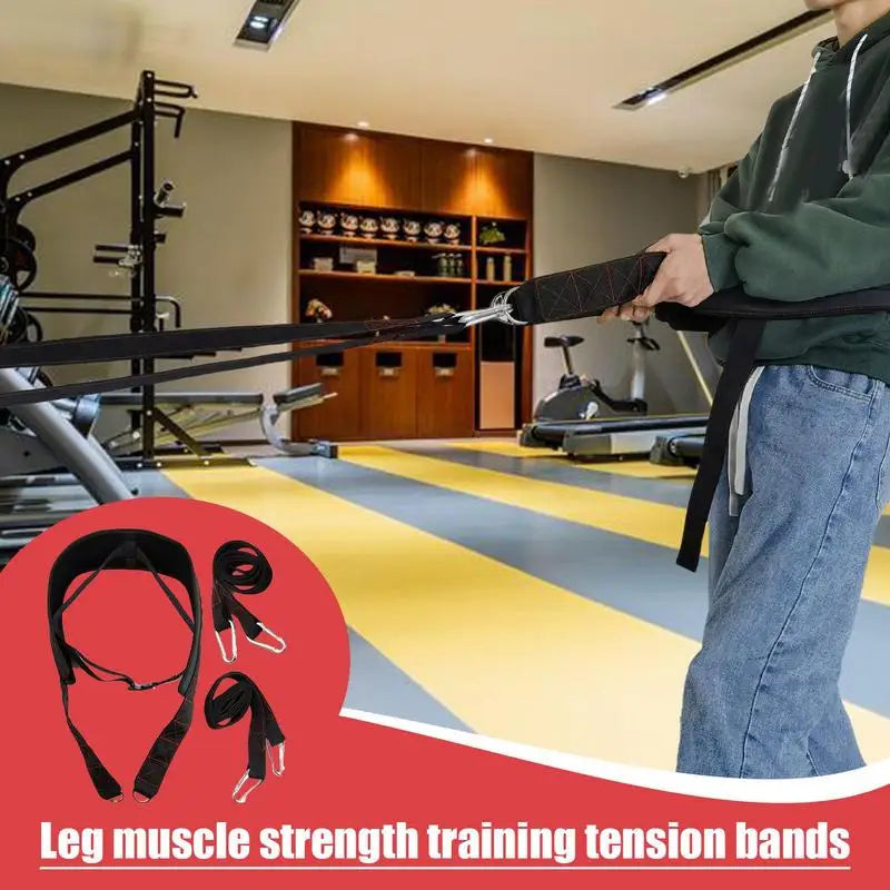 Weight Lifting Belt for Pulling Sled - Soft Padding Fitness Equipment